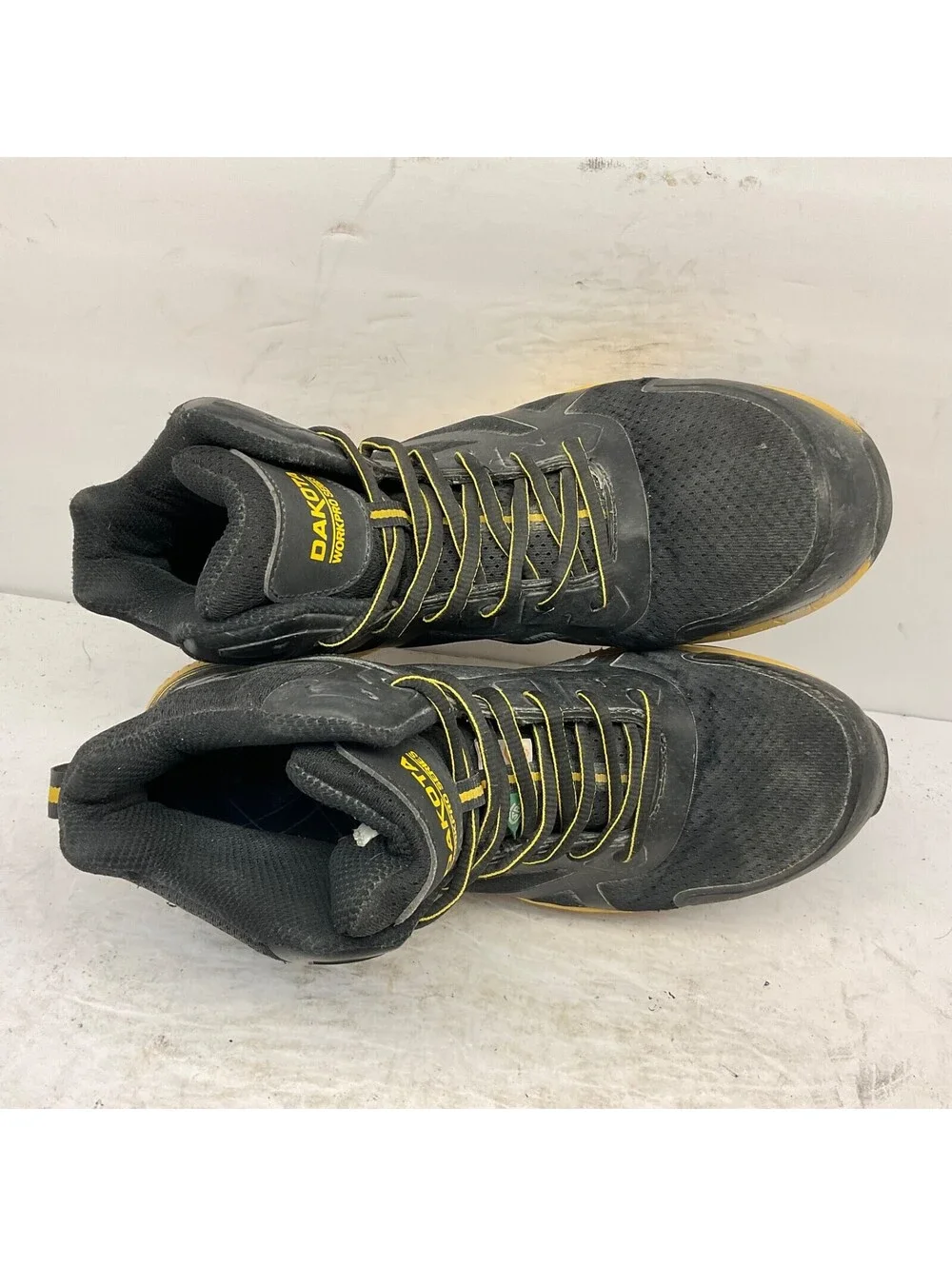 Dakota Men's Mid-Cut CTCP Lightweight Athletic Safety Shoes 3822 Black Size 8.5M